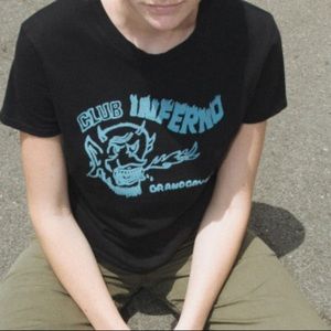NWT brandy Melville club inferno tee